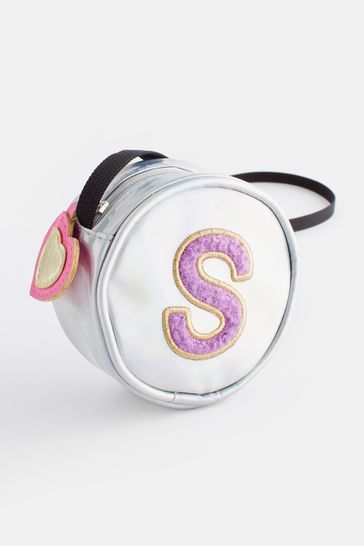 Buy Silver S Mini Initial Bag from Next Kuwait