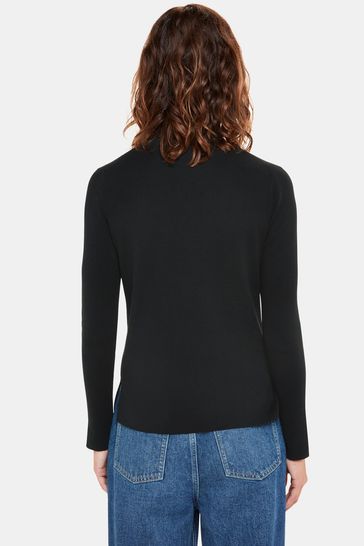whistles black polo neck