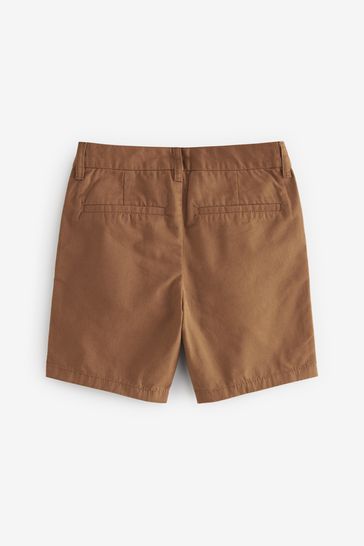 Buy Ginger Brown 100 Cotton Chino Shorts 3 16yrs from Next Denmark