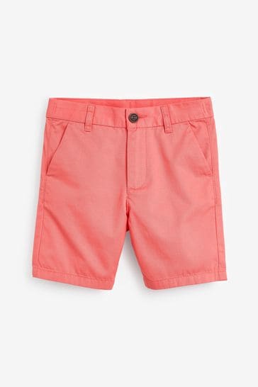 Coral Pink Chino Shorts (3-16yrs)