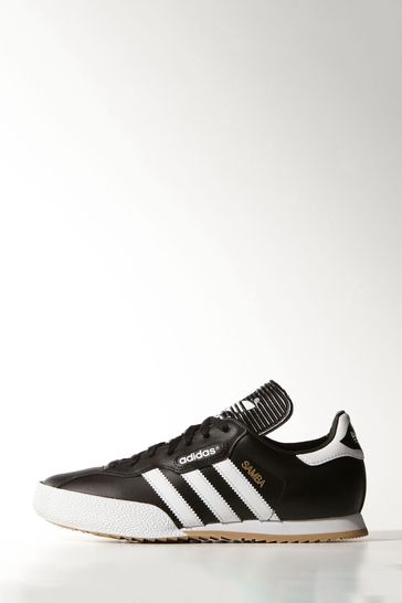adidas Originals Black White Samba Suede Trainers