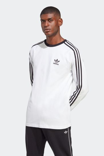 White long sleeve adidas top discount