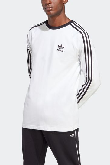 Adidas white long sleeve 2025