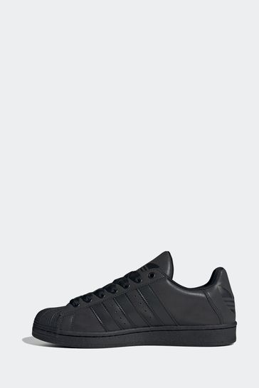 Mens superstar shoes black store