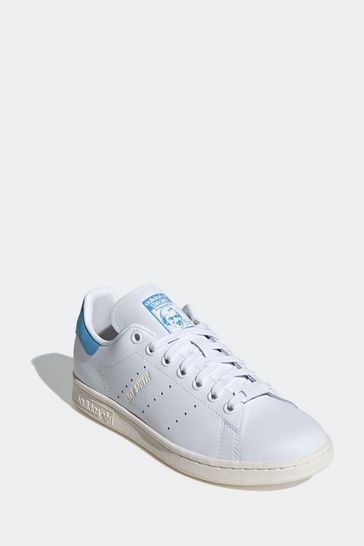 Buy adidas Originals Blue White Stan Smith Trainers from Next Netherlands