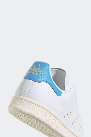 Buy adidas Originals Blue White Stan Smith Trainers from Next Hong Kong