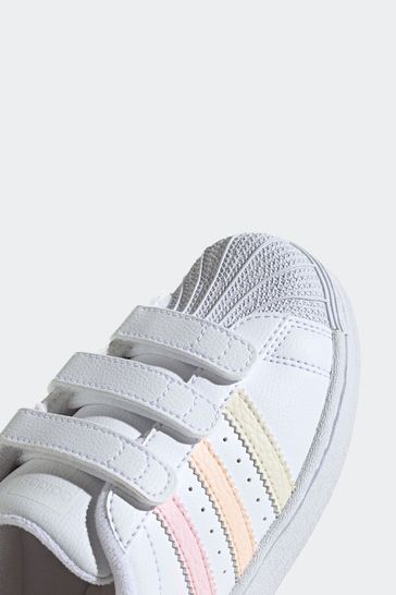 Buy adidas Originals Kids Superstar White Trainers from Next Bahrain