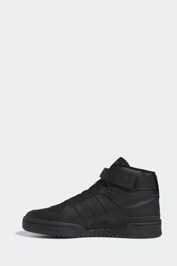 Buy adidas Originals Forum Mid Black Trainers from Next Taiwan