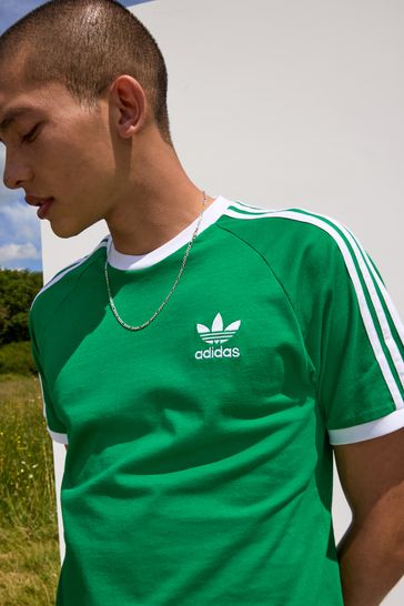 Buy adidas Light Green Adicolor Classics 3 Stripes T Shirt from Next Austria