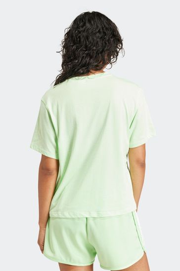 adidas Originals Green Adicolor Trefoil Boxy T Shirt