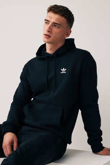 Buy adidas Originals Black Trefoil Essentials Hoodie from Next Bahrain