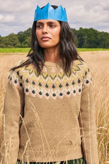 White stuff fairisle best sale jumper