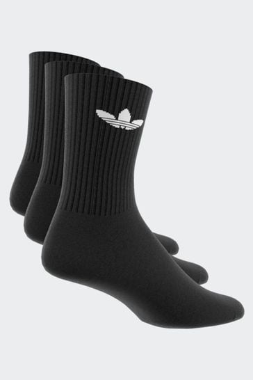 adidas Originals Trefoil Cushion Crew Socks 3 Pairs