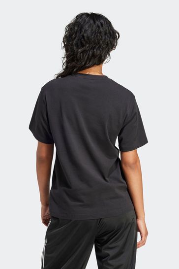 Buy adidas Originals Trefoil Black Regular T Shirt from Next Taiwan