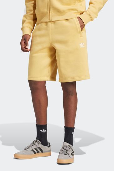Cream adidas shorts top