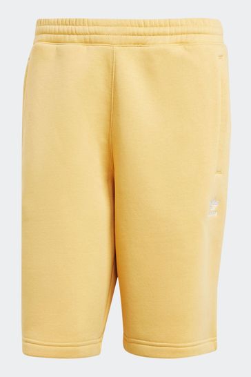 Buy adidas Originals Cream Trefoil Essentials Shorts from Next Bahrain