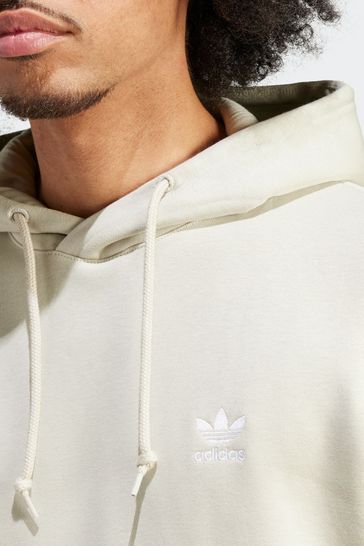 Adidas originals trefoil hoodie white online