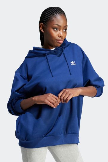 Adidas trefoil hot sale oversize hoodie