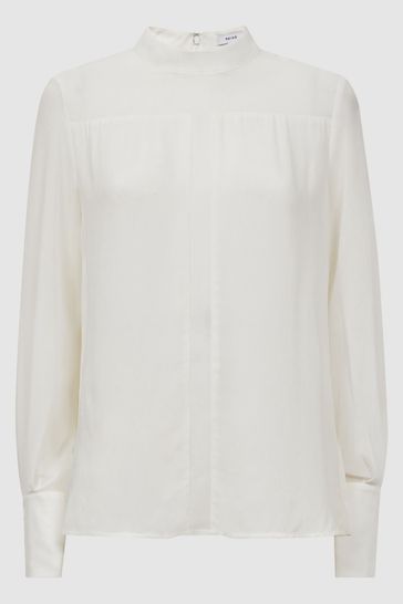 High neck 2025 blouse next