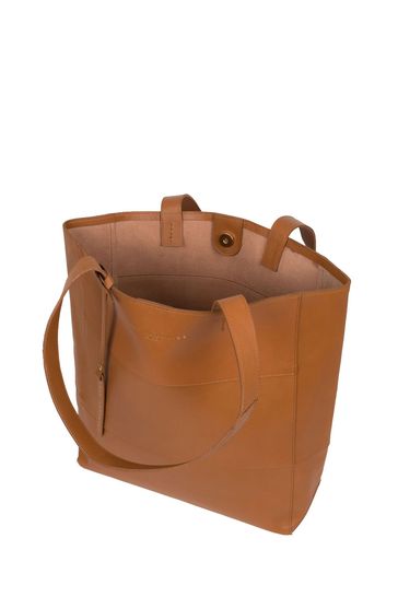 Buy Pure Luxuries London Ashurst Vegetable Tanned Leather Tote Bag