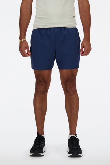 New Balance Blue 5 Inch Shorts