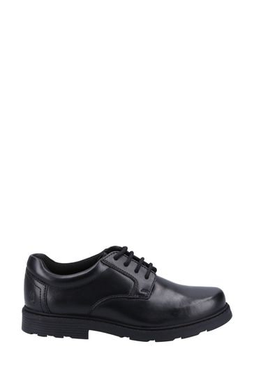 Buy Hush Puppies Oliver SNR Black Shoes from the Laura Ashley