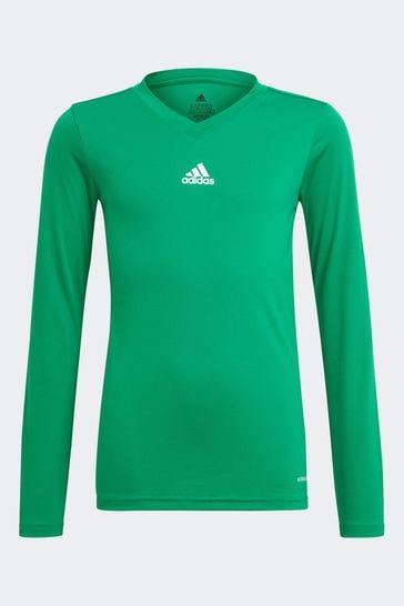 adidas Bright Green Team Base T-Shirt