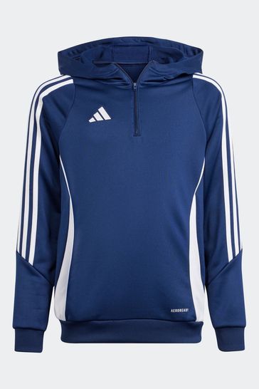 Adidas navy hoodie discount
