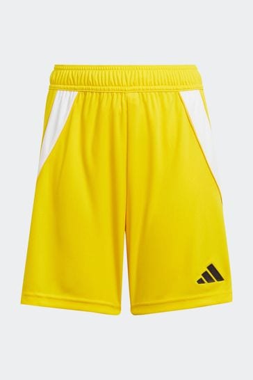 Yellow adidas shorts cheap