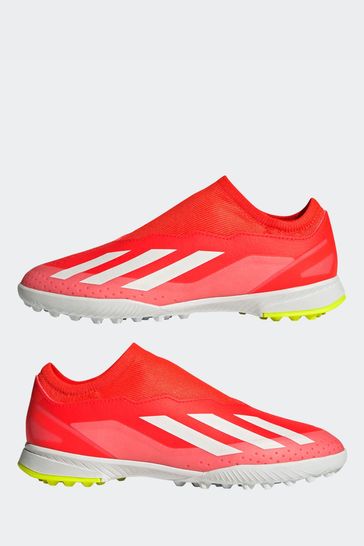 Kids red football boots store
