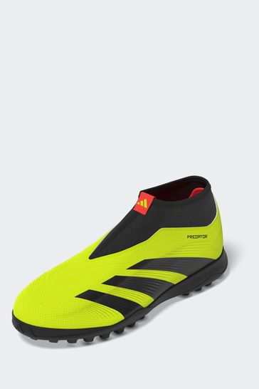Buy adidas Yellow Football Predator 24 League Laceless Turf Kids Boots from Next Poland