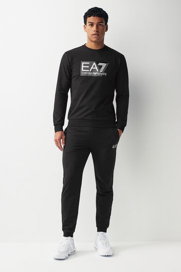 Ea7 visibility cheap cotton tracksuit