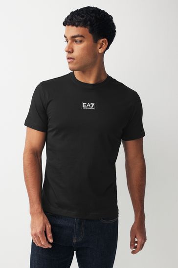 Emporio Armani EA7 Relaxed Fit Box Logo T-Shirt