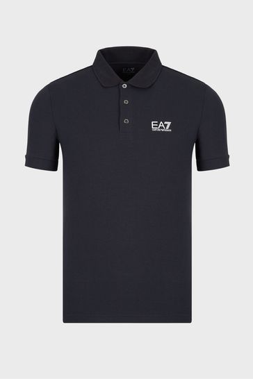 Buy Emporio Armani EA7 Core ID Stretch Cotton Polo Shirt from Next Bahrain