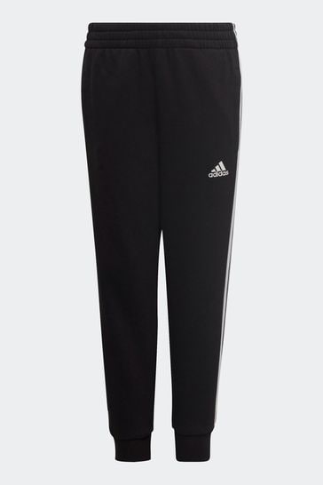 adidas Black Sportswear Adidas Essential 3-Stripes Joggers