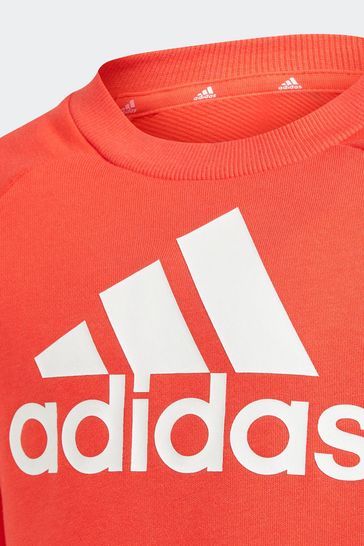 Buy adidas Orange Sportswear Essentials Logo French Terry Sweat