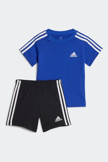 adidas Blue/Black Essentials Sport Set