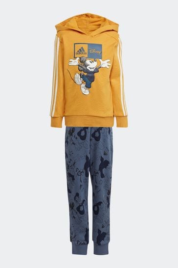 adidas Orange/Navy Sportswear X Disney Mickey Mouse Tracksuit