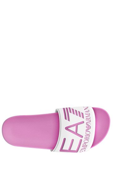 Ladies armani sliders store