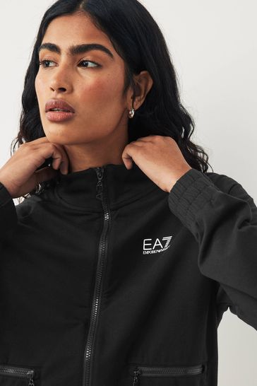 Black armani sale tracksuit womens