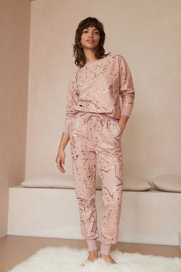 Next pink star store pyjamas