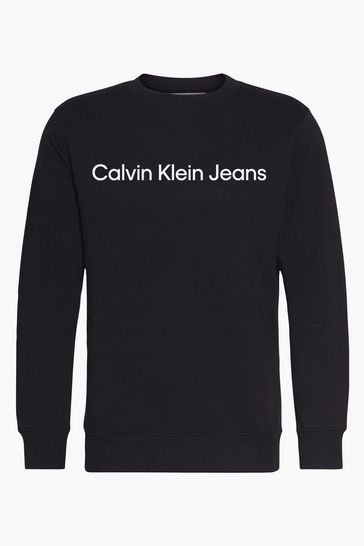 Calvin klein outlet core logo sweatshirt