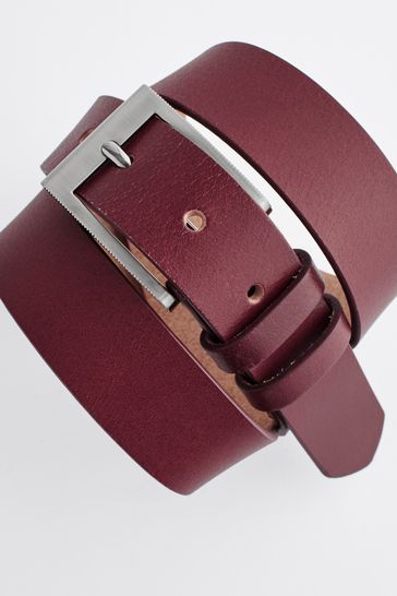 Mens best sale maroon belt
