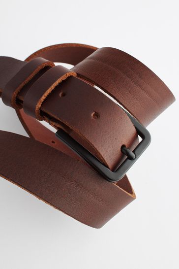Brown casual hot sale belt