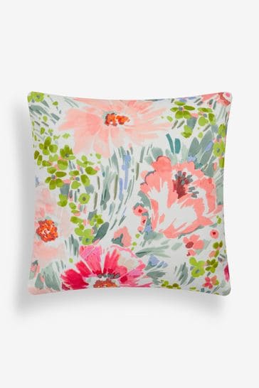 Bright floral 2025 throw pillows