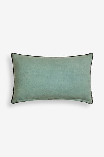 Blue green 2024 lumbar pillow