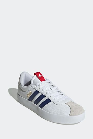 Adidas white navy discount