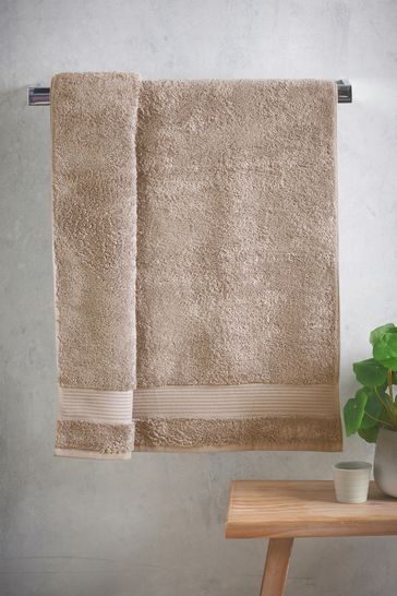 Buy Natural Caramel Egyptian 100 Cotton Towel from Next Croatia