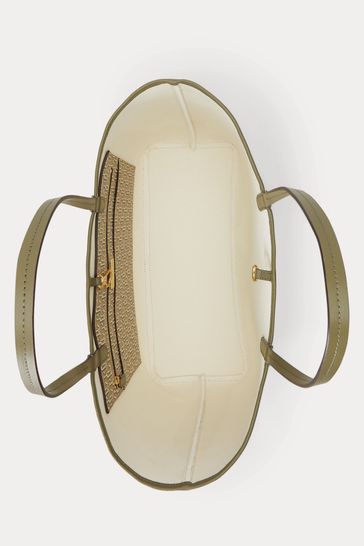 Ralph lauren cream best sale bag