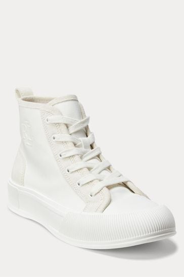 Hi top new arrivals white sneakers